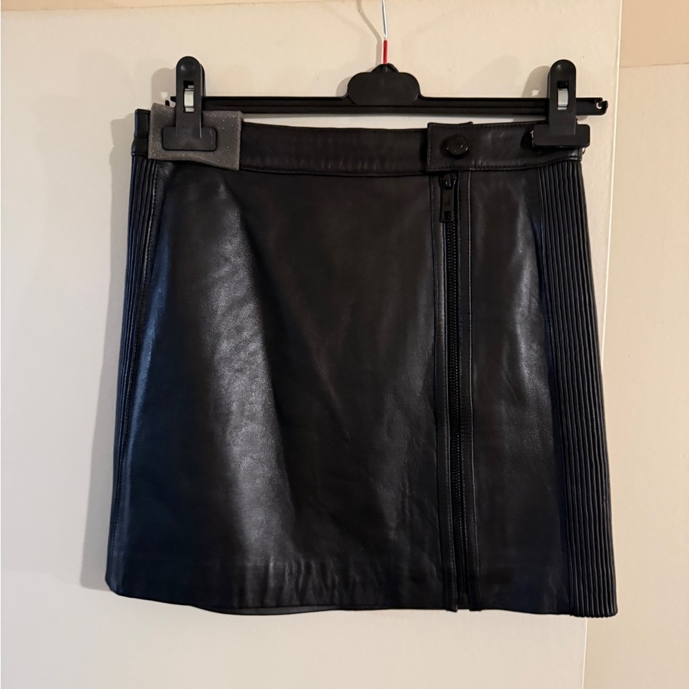The Kooples Leather Skirt, size 0/XS